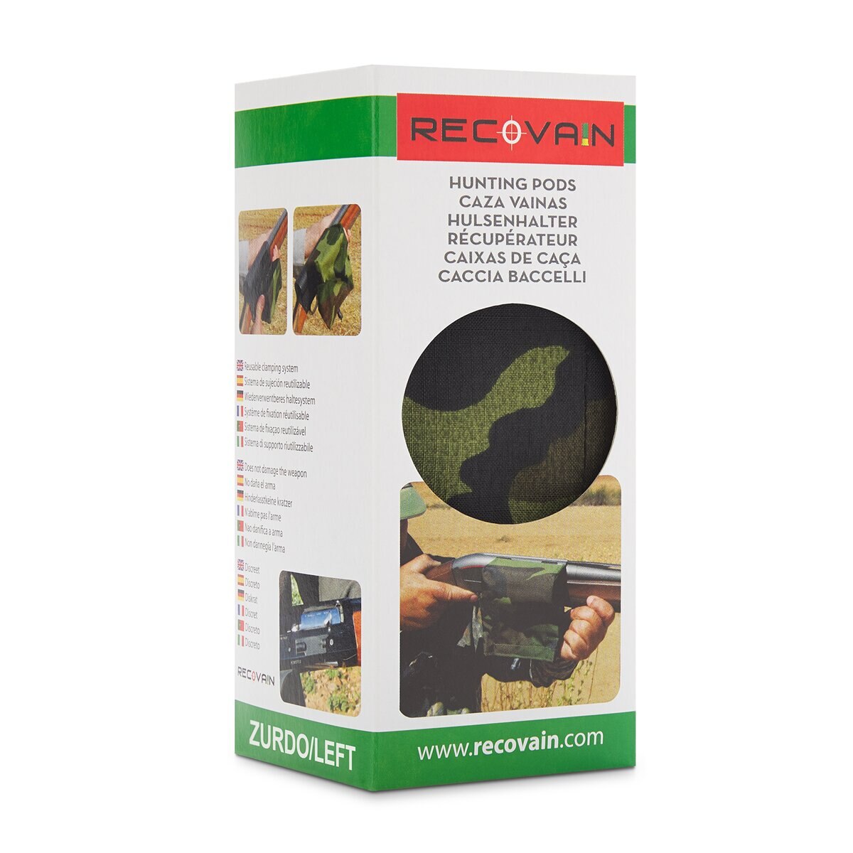 Recipiente de Cartuchos Usados para Esquerdino Camuflagem-2