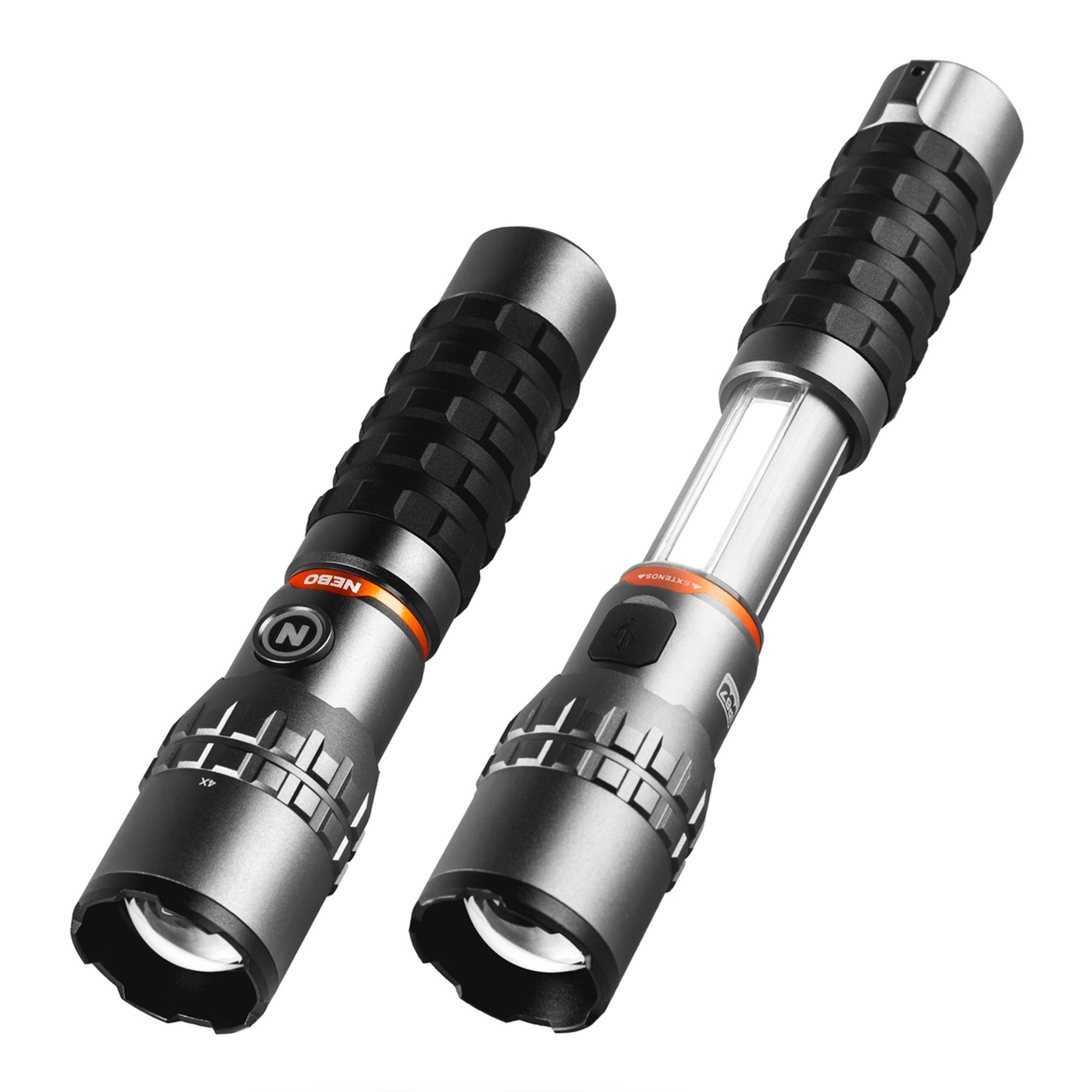 Lanterna Recarregável Nebo Slyde King 2K 2000 Cinzento-escuro-2