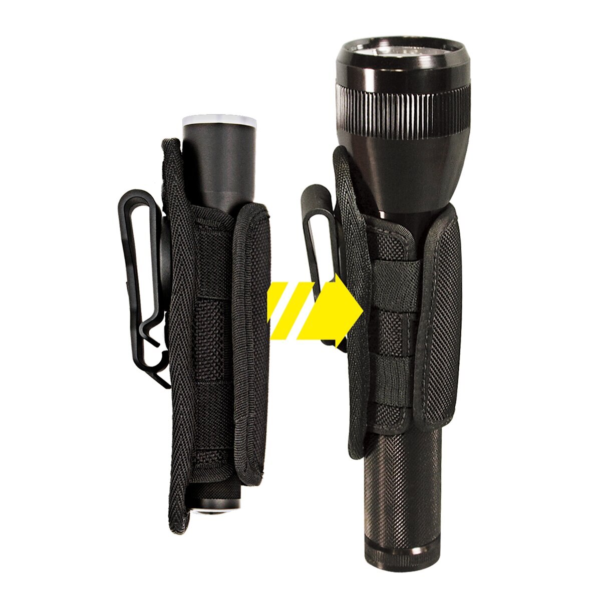 Suporte de Cinto para Lanternas Liteholster Preto-3