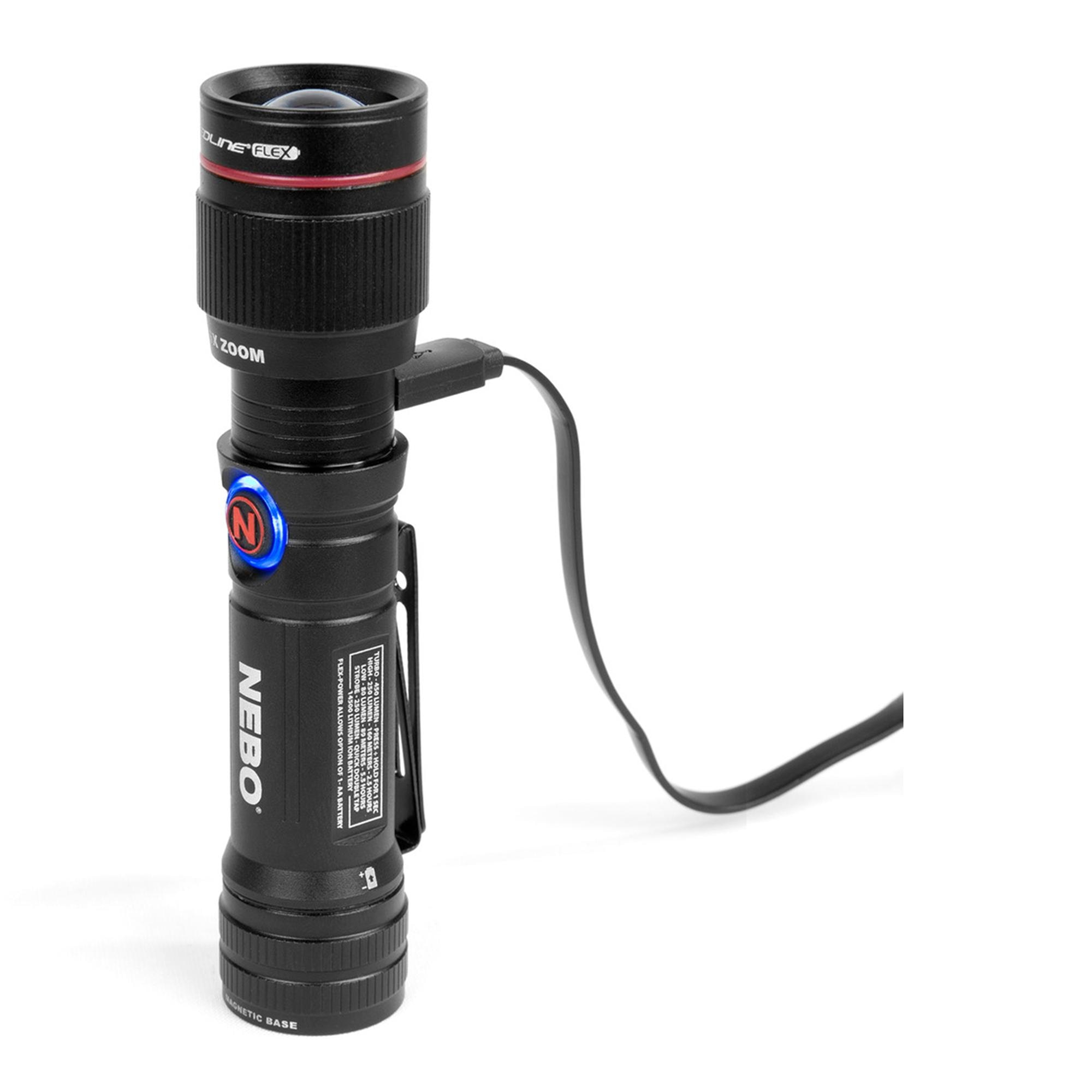 Lanterna Táctica Nebo 450 Flex Lm Preto-3