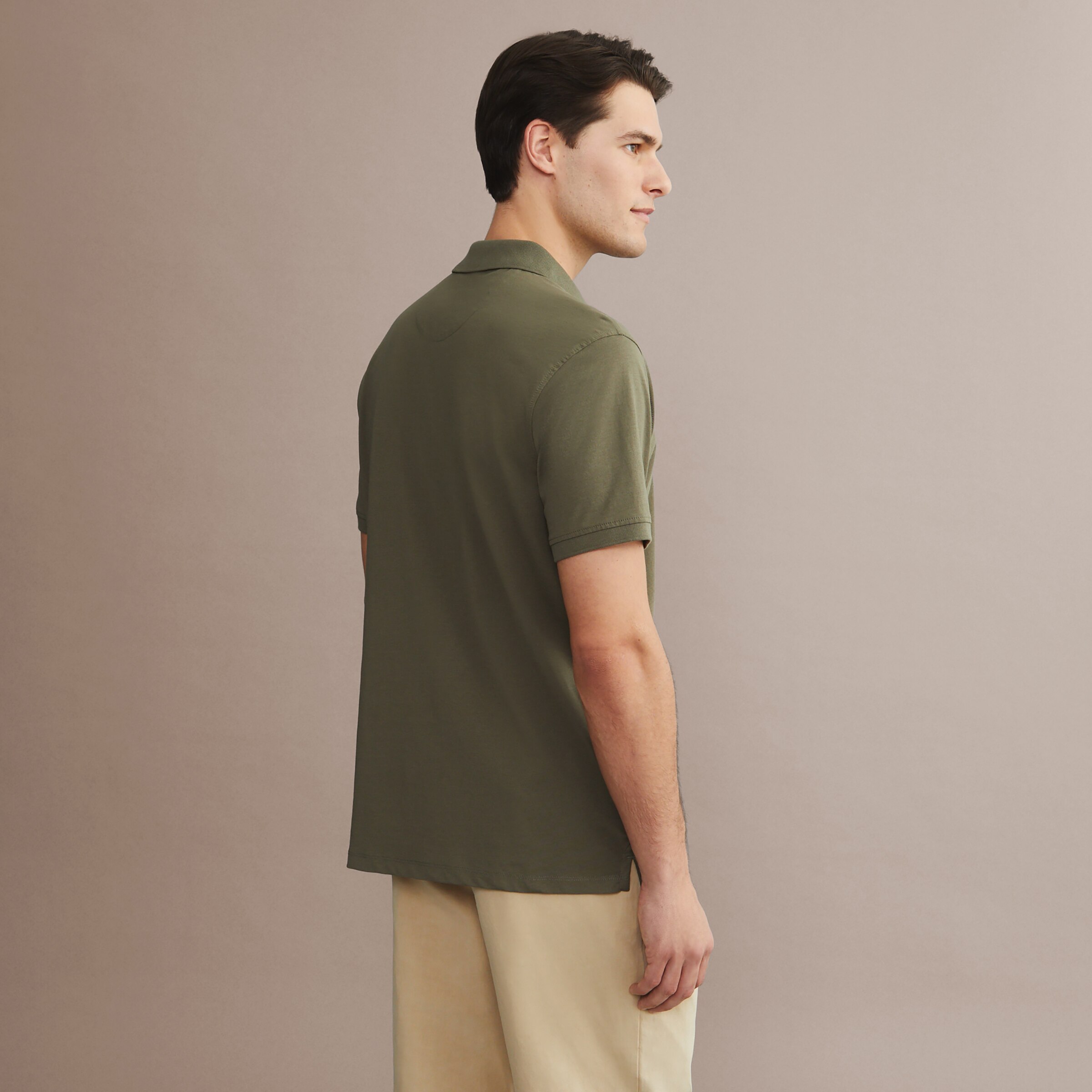 Polo Técnico de Homem Verde-7