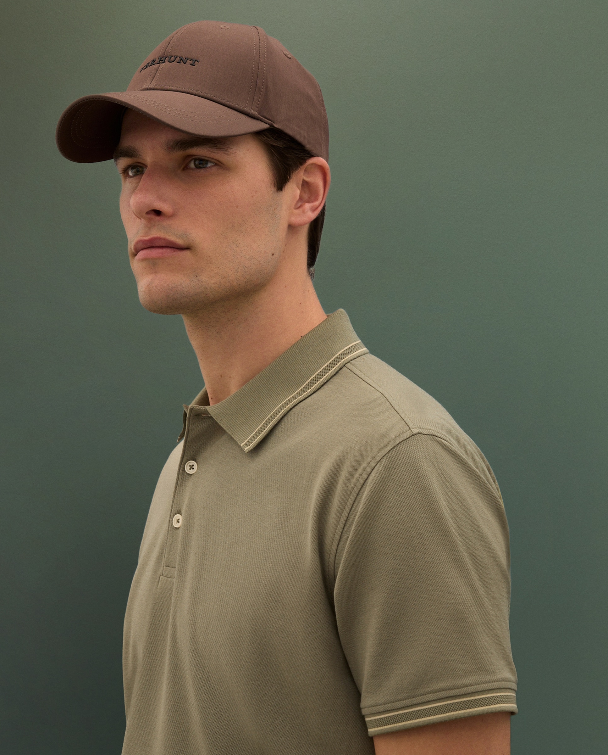 Polo técnico coolmax de hombre - Verde Verde-3
