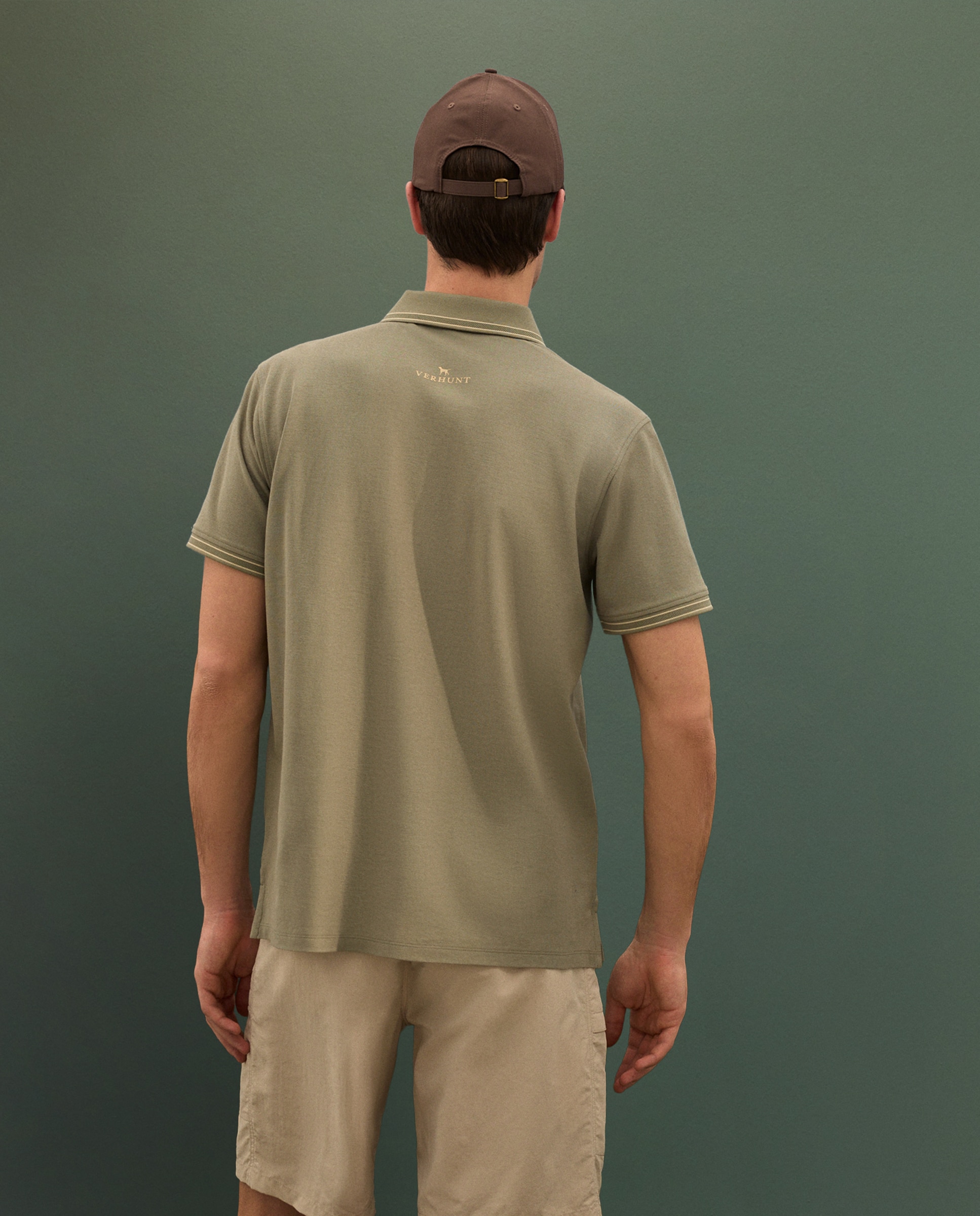 Polo técnico coolmax de hombre - Verde Verde-4