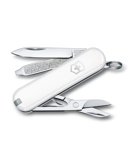 Imagen 0 de Navaja multiusos Classic SD Colors Nieve Cayendo Victorinox Plateado