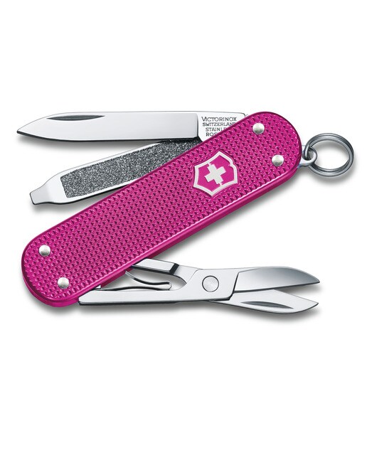 Navaja multiusos Classic SD Alox Colors Fiesta Flamenca Victorinox - Rosa Rosa-1