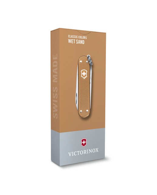 Navaja multiusos Classic SD Alox Colors Arena Mojada Victorinox - Marrón Marrón-3