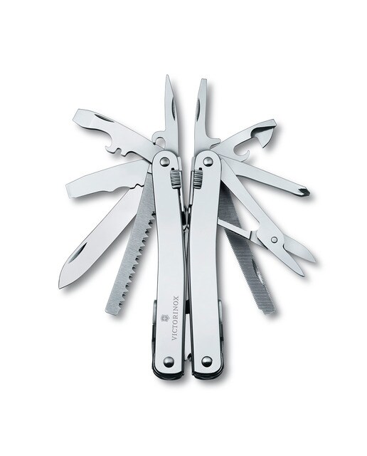 MULTIHERRAMIENTA VICTORINOX SWISS TOOL SPIRIT X - Plata Plata-2