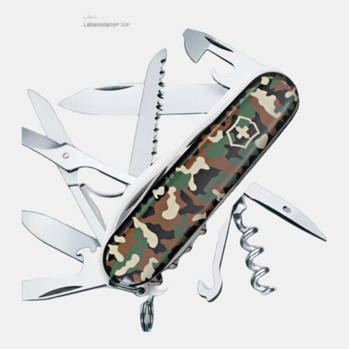 NAVAJA VICTORINOX HUNTSMAN - Verde militar Verde militar-3