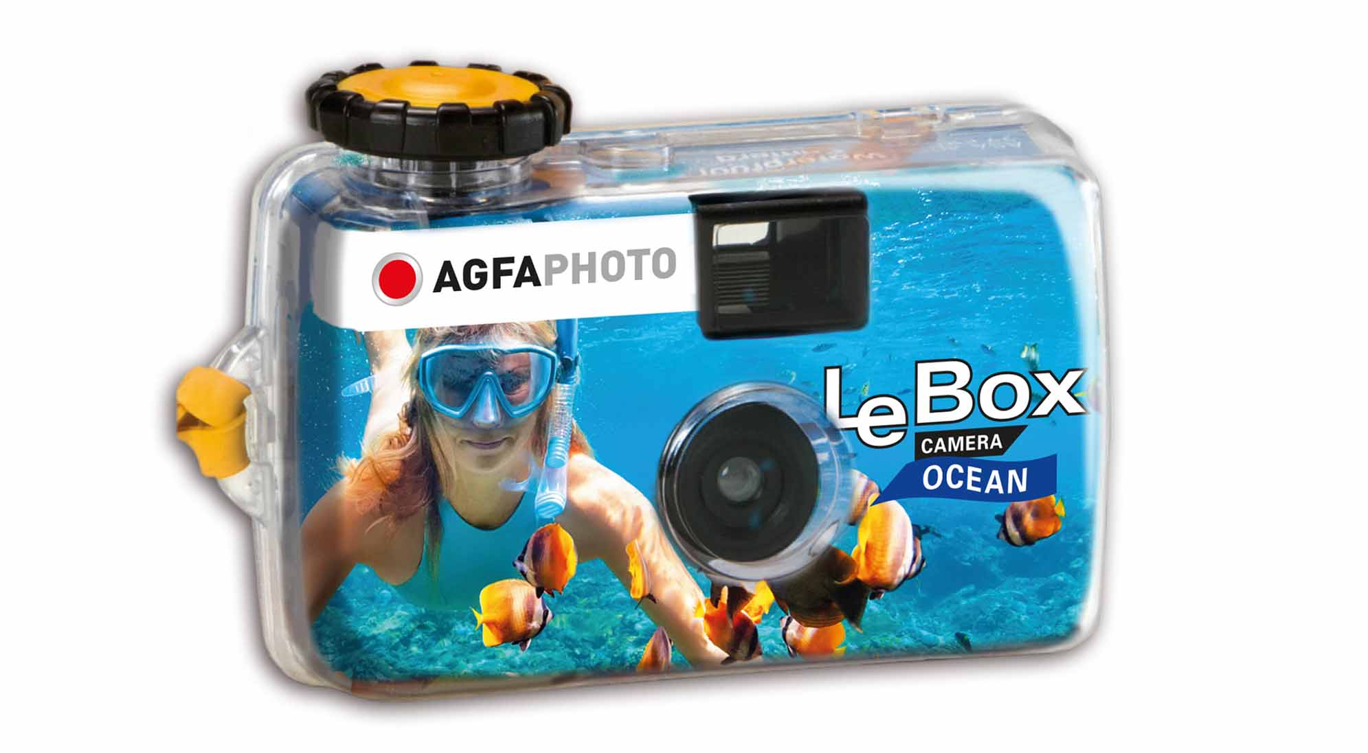 Cámara instantánea AgfaPhoto LeBox Ocean 400 27 exposiciones Negro-2