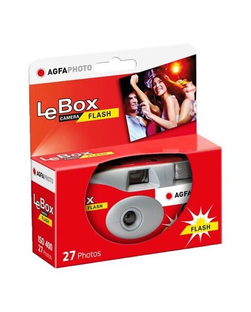 Imagem 0 de Câmara Descartável AgfaPhoto Lebox 400 - 27 Exposições com Flash