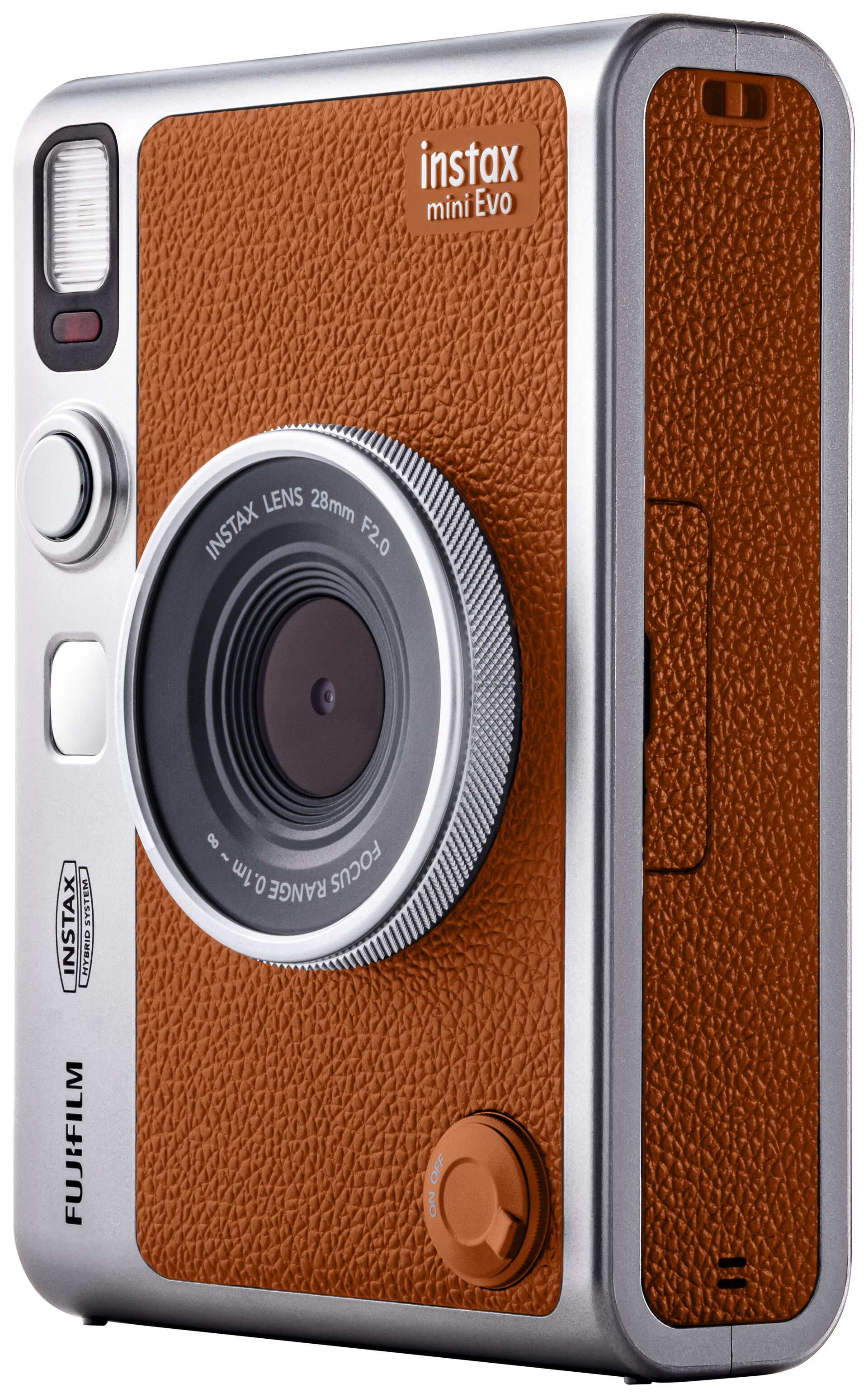 Cámara instantánea híbrida Fujifilm Instax mini Evo - Plata / Marrón Plata / Marrón-2