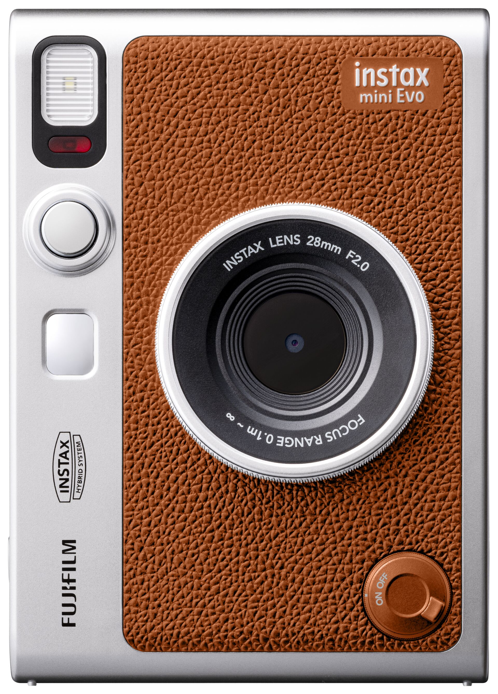 Cámara instantánea híbrida Fujifilm Instax mini Evo - Plata / Marrón Plata / Marrón-3