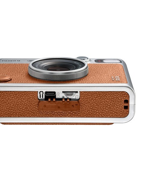 Cámara instantánea híbrida Fujifilm Instax mini Evo - Plata / Marrón Plata / Marrón-5