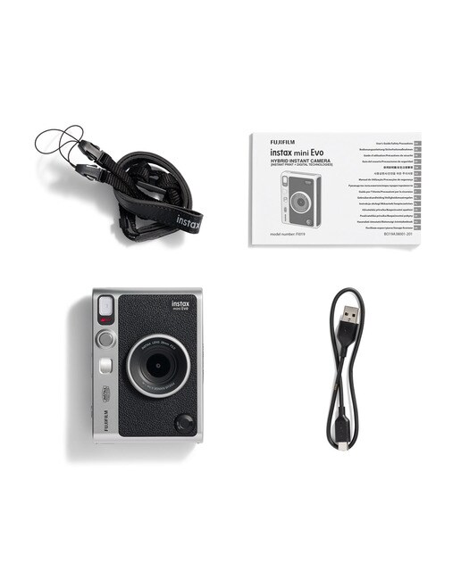 Cámara instantánea híbrida Instax mini EVO - Negro Negro-5