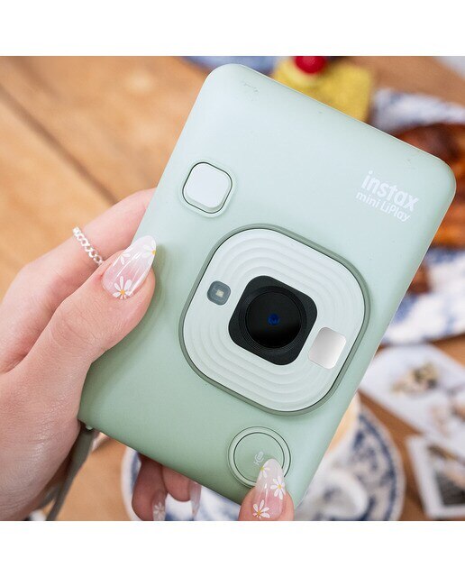 Cámara instántanea híbrida Fujifilm instax mini LiPlay - Bronce Verde-13