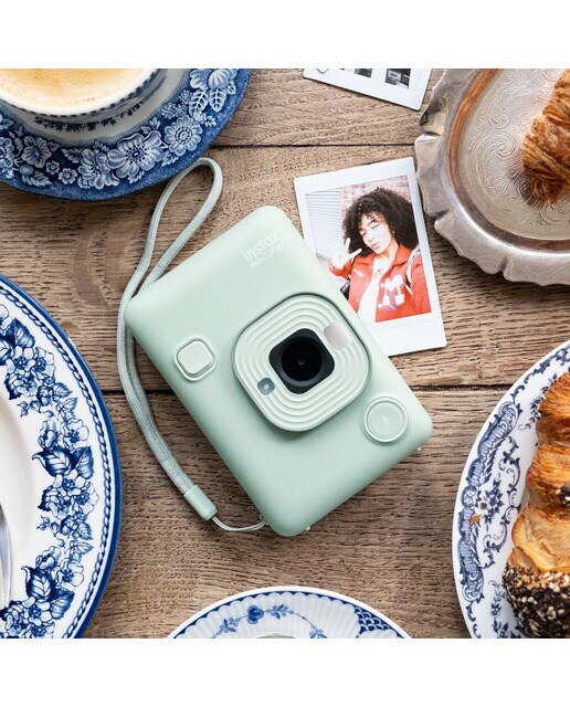 Cámara instántanea híbrida Fujifilm instax mini LiPlay - Bronce Verde-14
