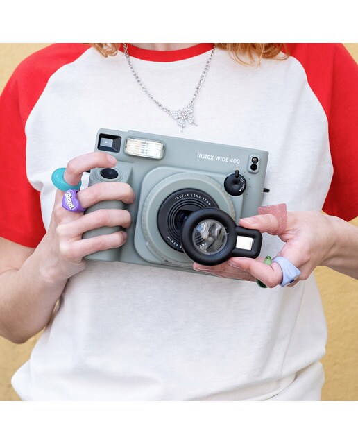Cámara instantánea Fujifilm instax Wide 400 Verde-16