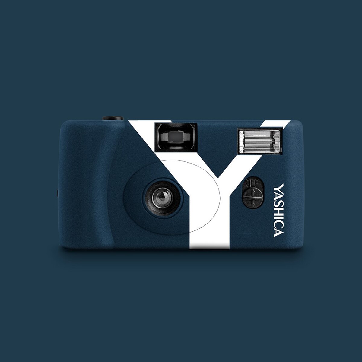 Cámara analógica Yashica MF-1 Snapshot Art con película - Azul oscuro Azul oscuro-8