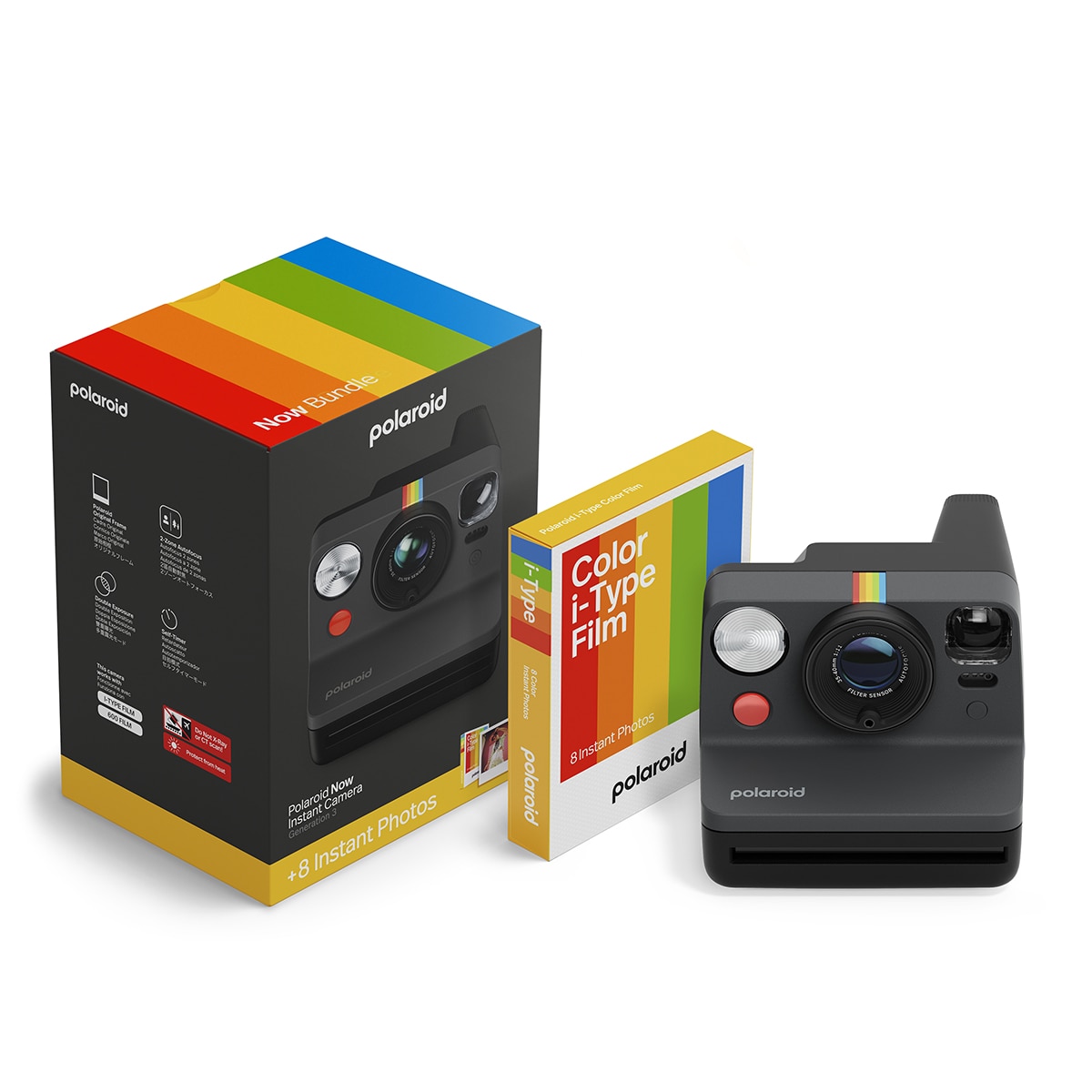 Polaroid - Cámara instantánea Polaroid Now G3 + Film.