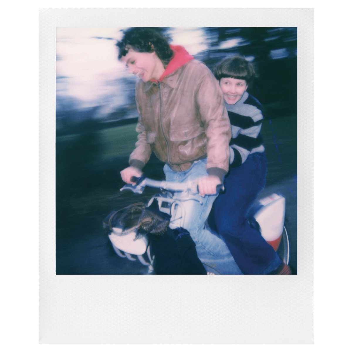 Cámara analógica instantánea Polaroid Flip + Paquete Color i-Type Film 8 fotos Negro-19