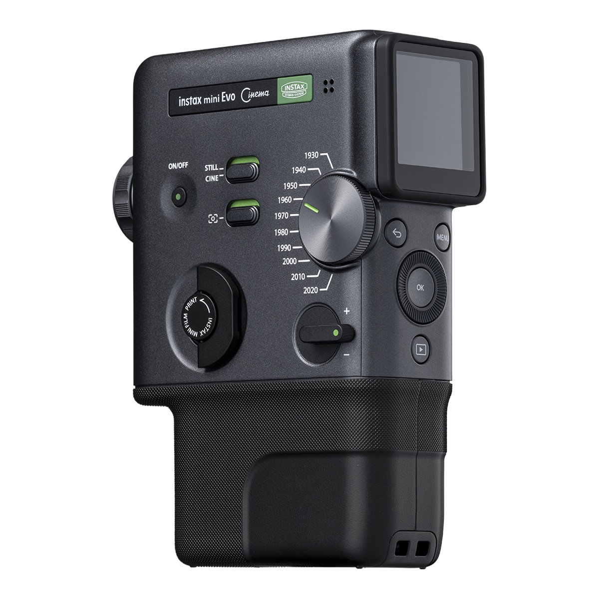 Cámara híbrida instantánea instax mini Evo Cinema Negro-2