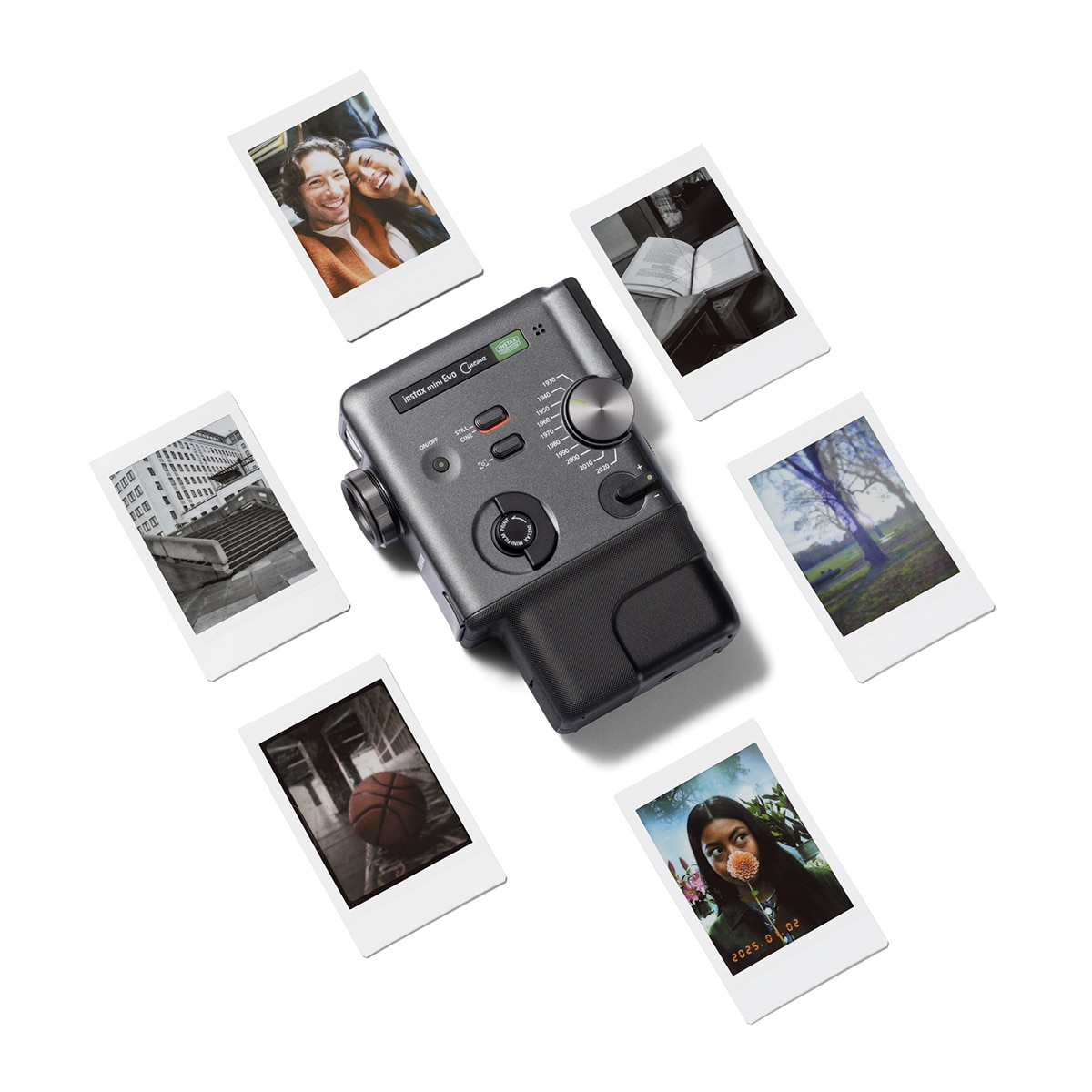 Cámara híbrida instantánea instax mini Evo Cinema Negro-13