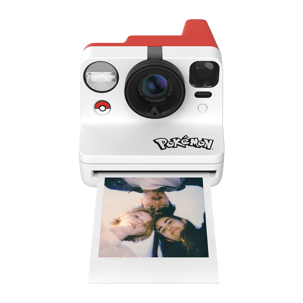 Cámara instantánea analógica Polaroid Now Generación 3, edición especial Pokémon - Rojo Rojo-2