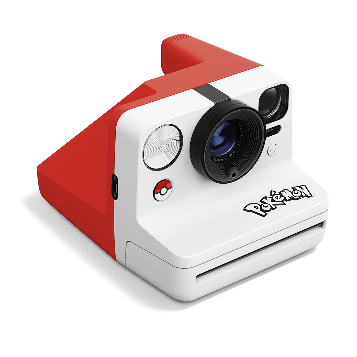 Cámara instantánea analógica Polaroid Now Generación 3, edición especial Pokémon - Rojo Rojo-6