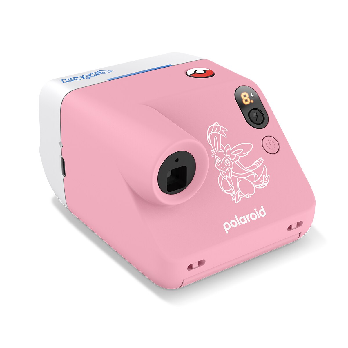 Cámara instantánea analógica Polaroid Go Generación 3, edición especial Pokémon Sylveon - Rosa Rosa-7