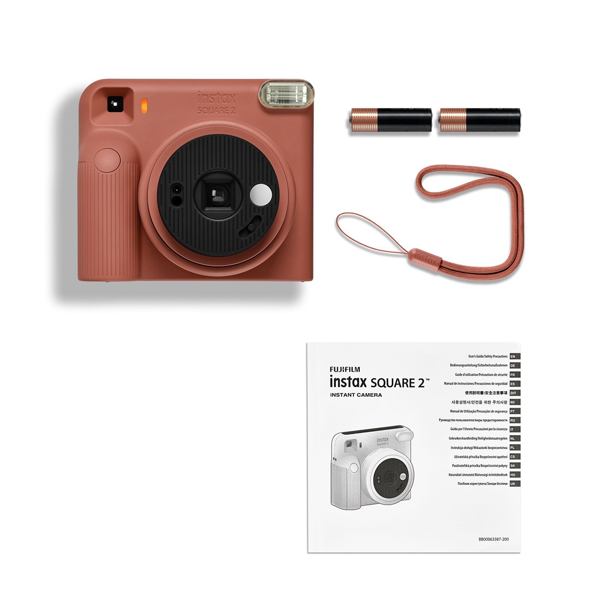 Imagen 5 de Cámara instantánea instax SQUARE SQ2 - Rojo Rojo