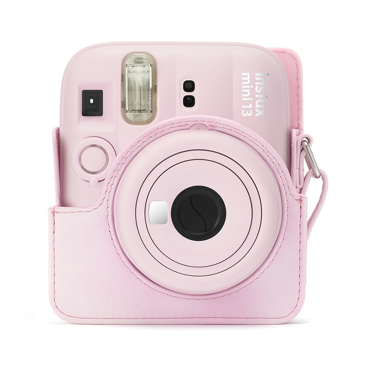 Imagen 2 de Cámara instantánea instax mini 13 con Funda y Carga de 10 fotos - Rosa Rosa