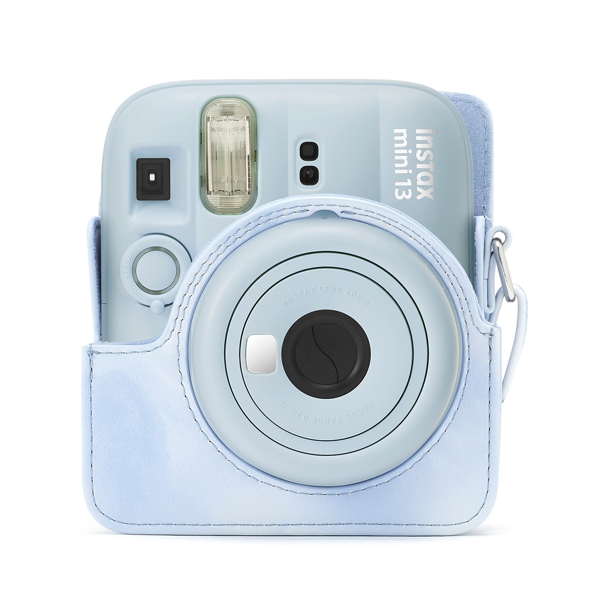 Imagen 2 de Cámara instantánea instax mini 13 con Funda y Carga de 10 fotos - Azul Azul