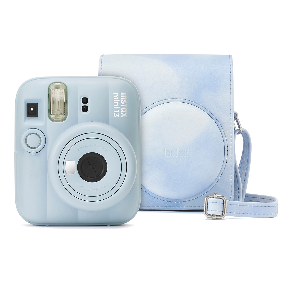 Imagen 3 de Cámara instantánea instax mini 13 con Funda y Carga de 10 fotos - Azul Azul
