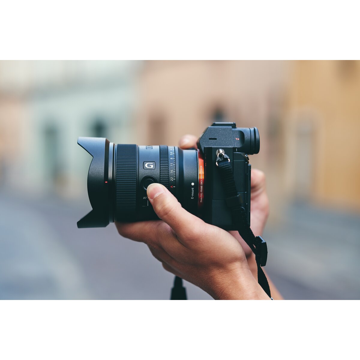 Objetivo Sony FE 20mm F/1.8 G para montura tipo E de Sony Negro-7