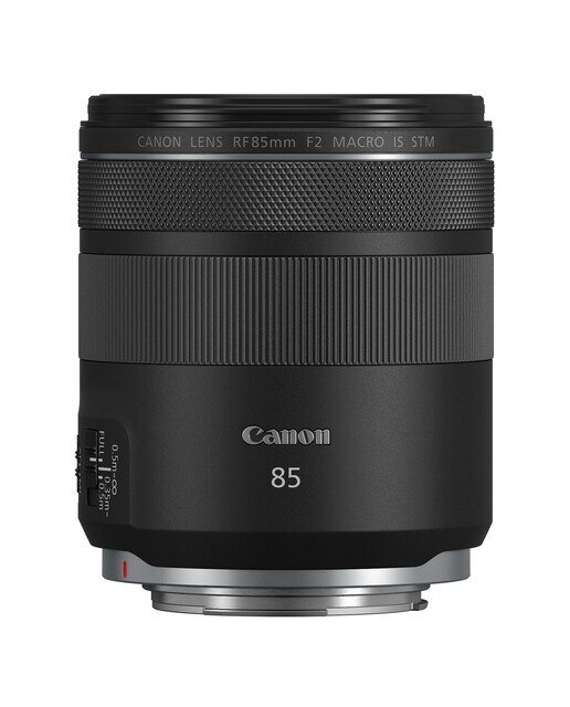 Objetivo Canon RF 85mm F2 MACRO IS STM para Canon EOS R Negro-1