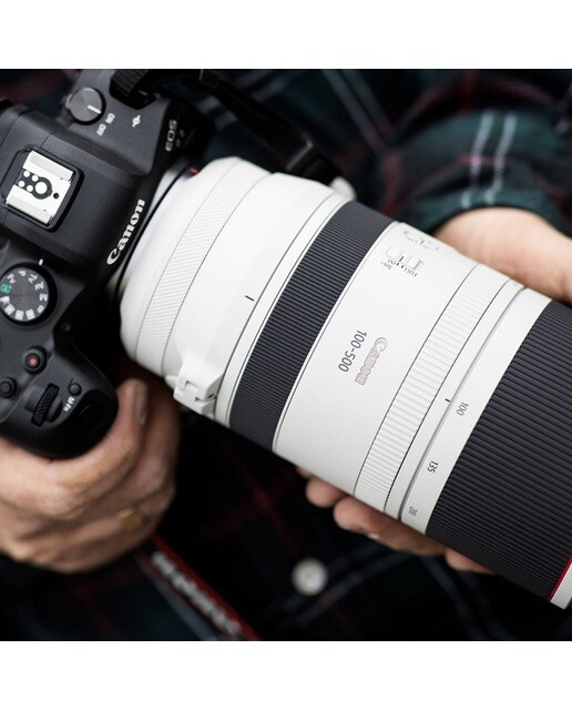 Objetivo Canon RF 100-500mm F4.5-7.1L IS USM para Canon EOS R Blanco-3