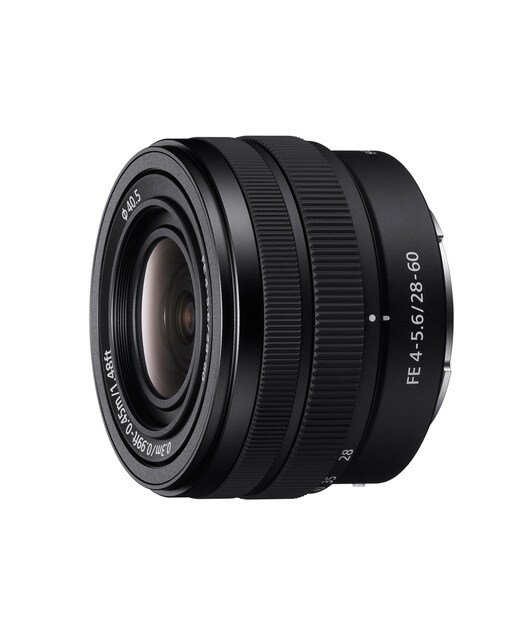 Objetivo Sony FE 28-60mm F/4-5.6 para montura tipo E de Sony Negro-1
