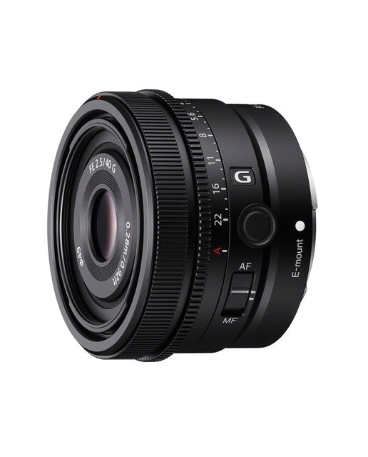 Sony - Objetivo Sony FE 40mm F-2.5 G para montura tipo E de Sony.