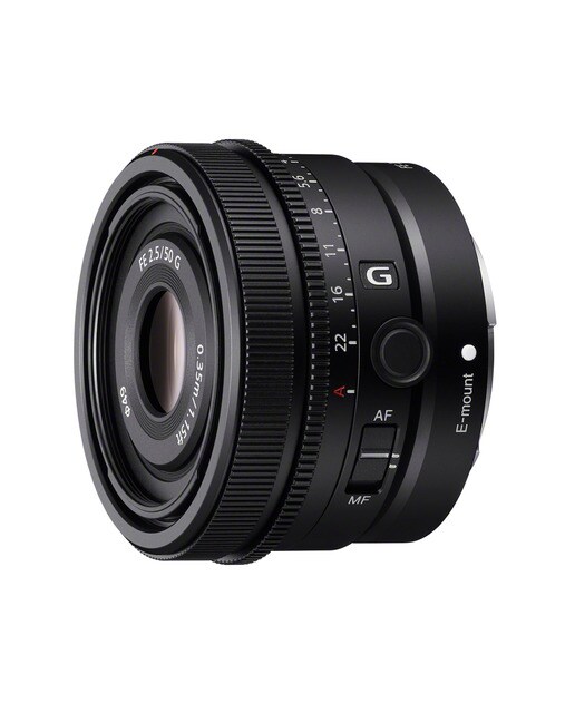 Sony - Objetivo Sony FE 50 mm F-2.5 G para montura tipo E de Sony.