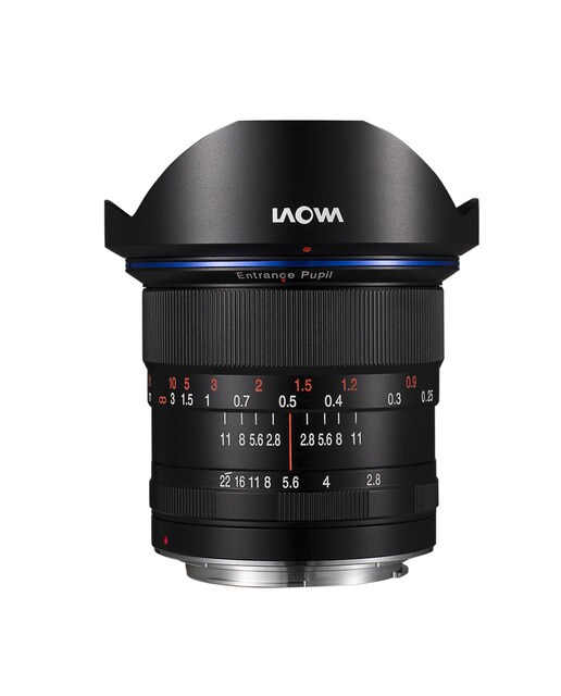 Objetivo Laowa 12mm F2.8 Zero-D monture L Negro-1