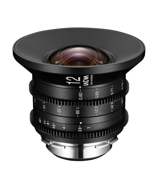 Objetivo Laowa 12mm T2.9 Zero-D Cine Metrico PL Negro-2