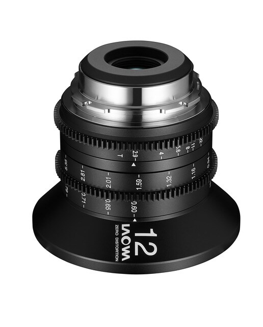 Objetivo Laowa 12mm T2.9 Zero-D Cine Metrico PL Negro-4