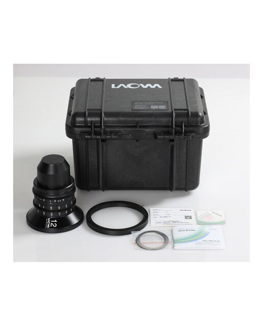 Objetivo Laowa 12mm T2.9 Zero-D Cine Metrico PL Negro-5
