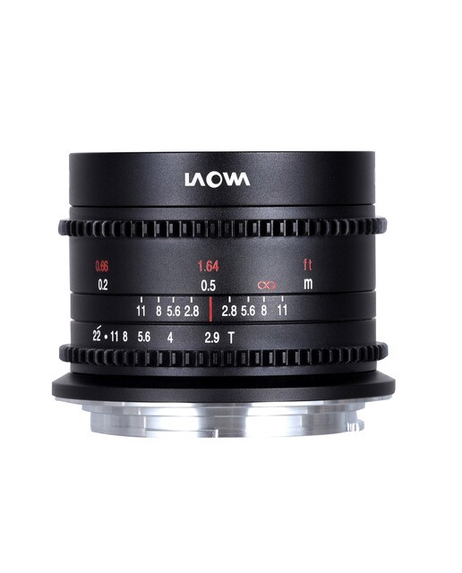 Laowa - Objetivo Laowa 9mm T2.9 Zero-D Cine Canon RF.