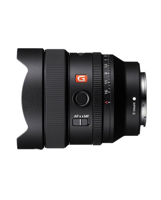 Objetivo Sony FE 14mm F1.8 G Master Full Frame gran angular focal fija SEL14F18GM Negro-3