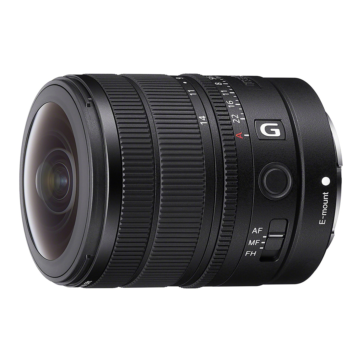 Sony - Objetivo Sony FE 8-14mm F3.5 Fisheye G, objetivo full-frame para fotografía de paisajes, urbana, arquitectura, viajes, acción, deportes y gran.