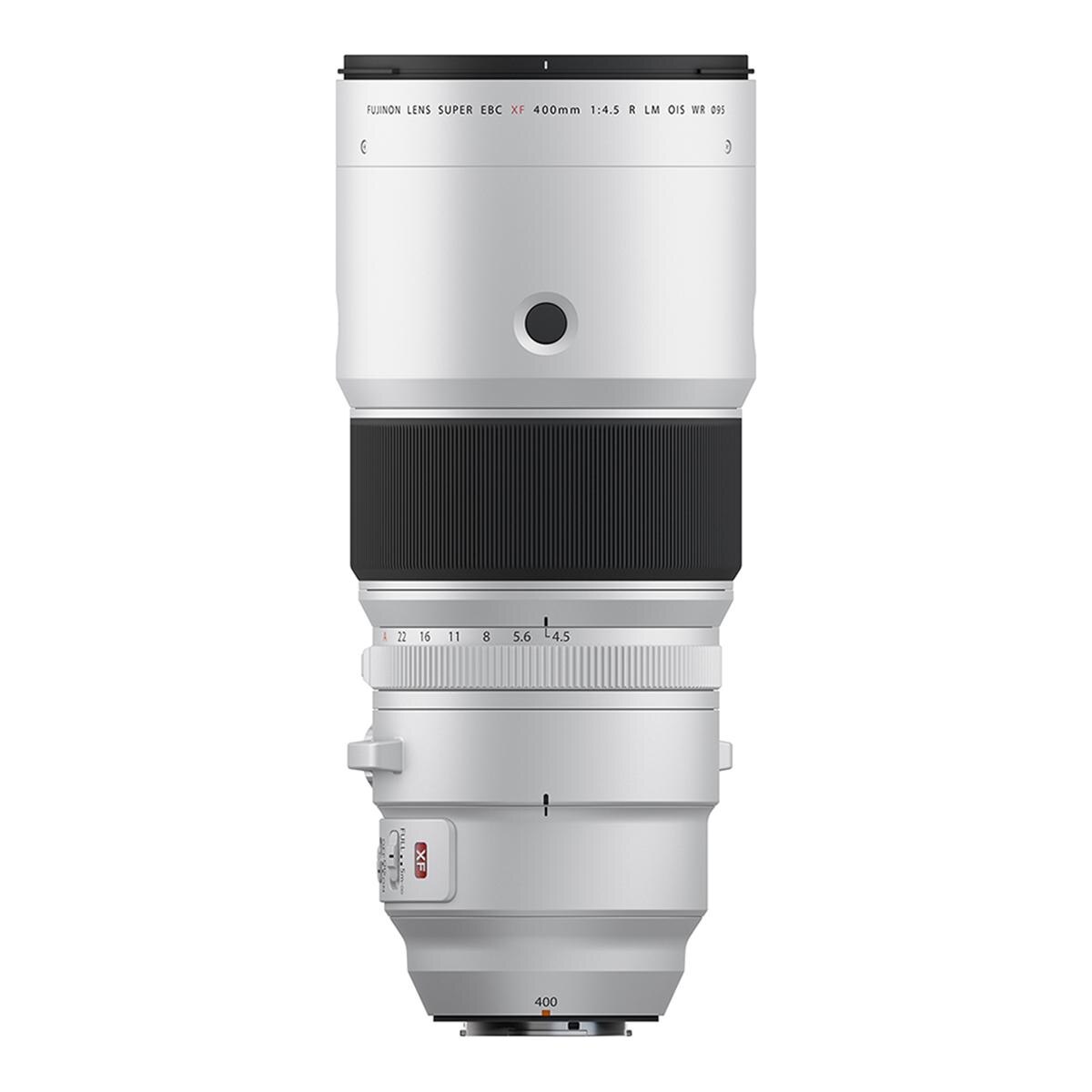 Super teleobjetivo Fujifilm XF400mm F4.5 R LM OIS WR - Blanco Blanco-4