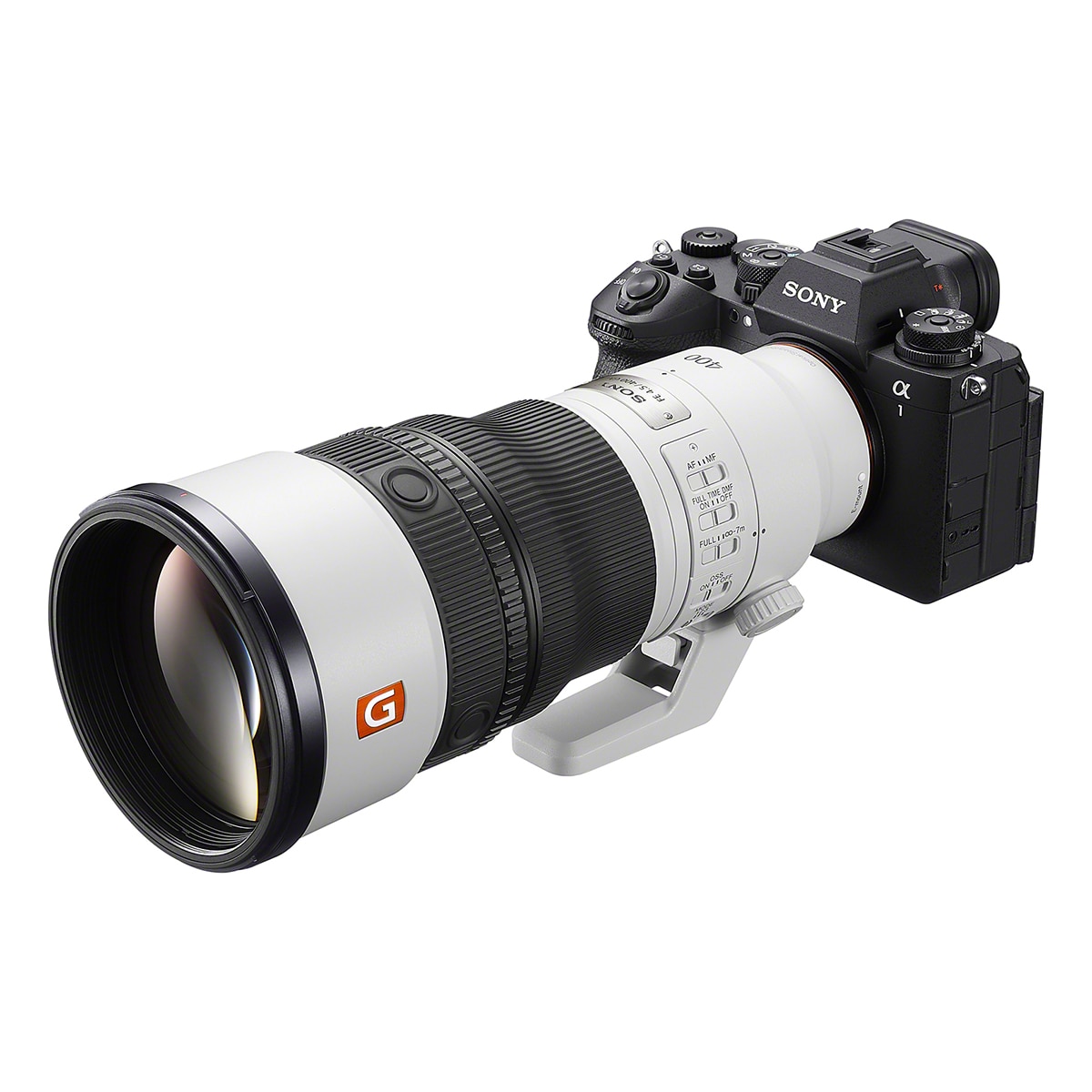 Objetivo Sony FE 400mm F4.5 GM OSS, objetivo full-frame para naturaleza, aves, deportes, acción y sujetos rápidos - Blanco Blanco-2
