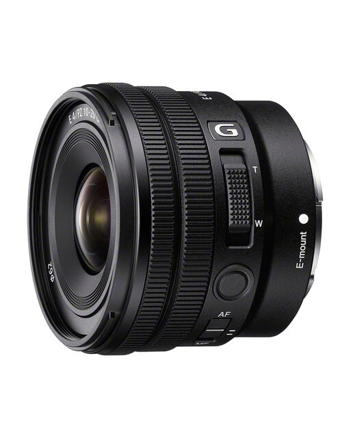 Objetivo zoom motorizado Sony E PZ 10-20 mm F/4 G para montura tipo E de Sony Negro-1
