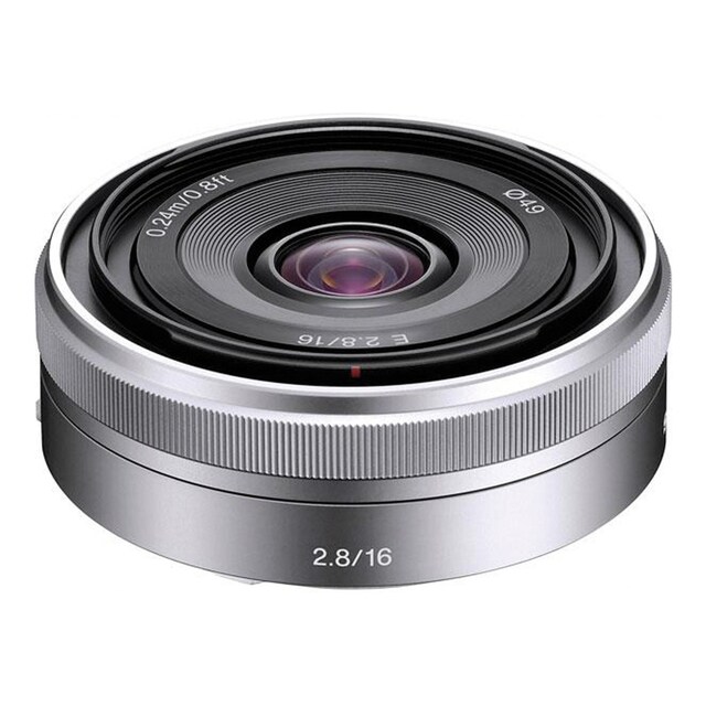 Objetivo Sony 16 mm F/2,8 para montura tipo E de Sony
